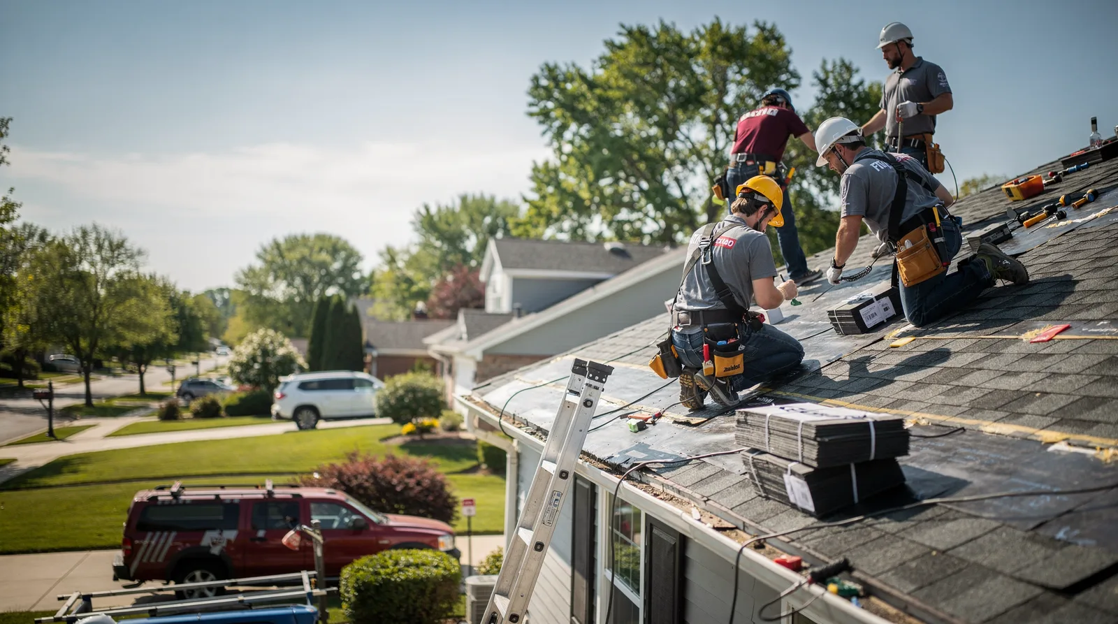Roof Repair in Milford, ME around you